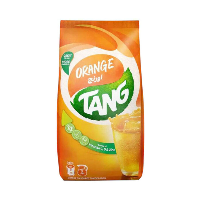 TANG INSTANT POWDER ORANGE POUCH 375 GM