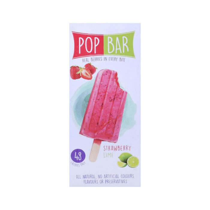 WHOLESOME POPBAR STRAWBERRY LIME 80G