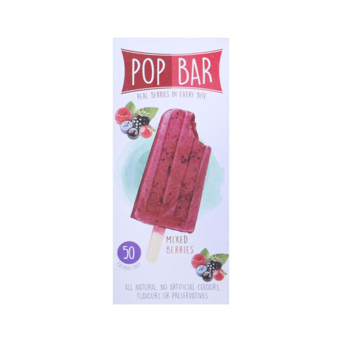 WHOLESOME POPBAR MIXED BERRIES 80G