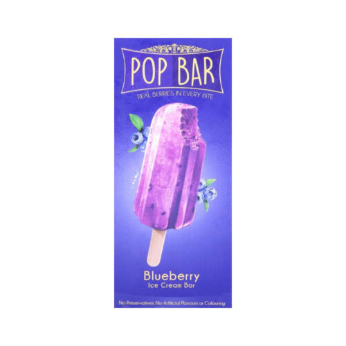 WHOLESOME POPBAR BLUEBERRY ICECREAM BAR 90G