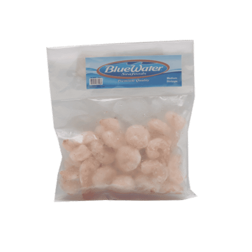 BLUE WATER SEAFOOD SHRIMPS MEDIUM 500GM