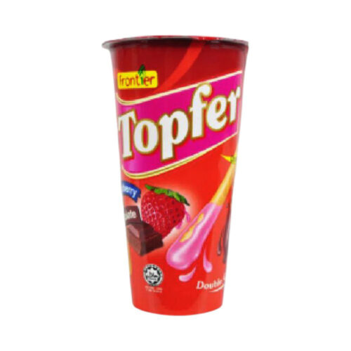 TOPFER CRUNCHY STICKS STRAWBERRY 33GM