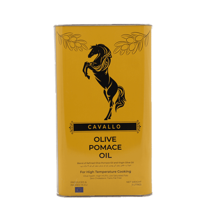CAVALLO POMACE OLIVE OIL TIN 3 LTR