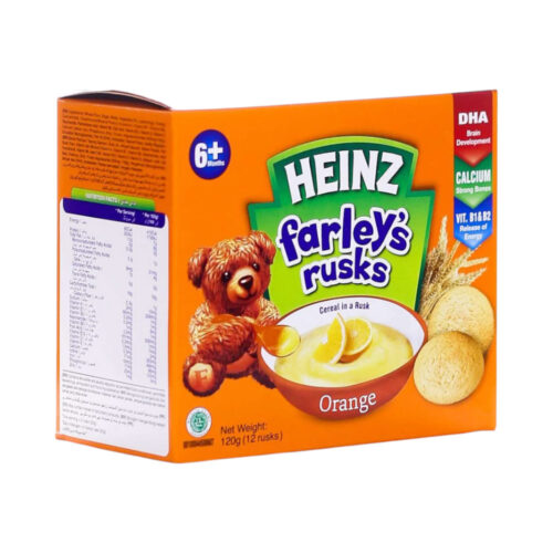 HEINZ FARLEYS RUSK ORANGE 12PC 120 GM