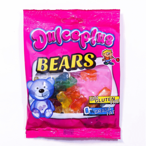 DULCEPLUS JELLY BEARS GLUTEN FREE 100 GM