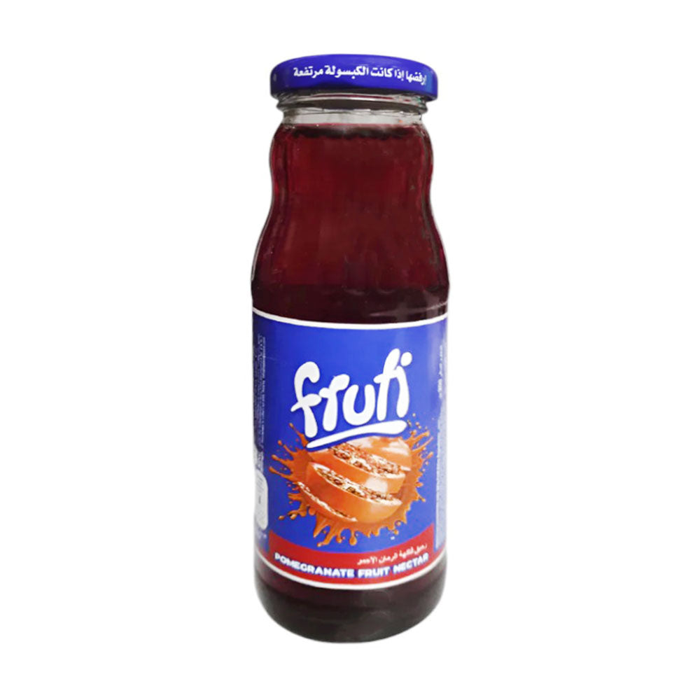 FRUTI POMEGRANATE JUICE GLASS BOTTLE 250ML