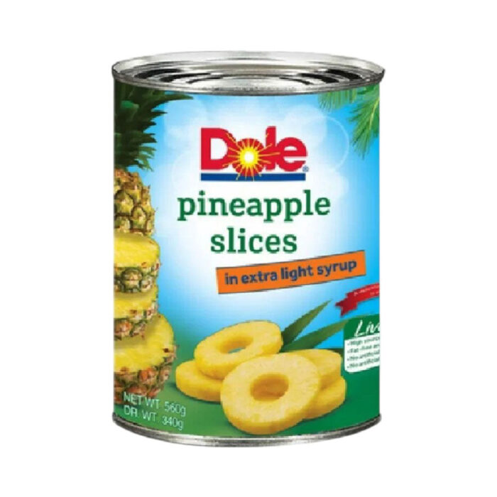 DOLE PINEAPPLE SLICES TIN 432 GM