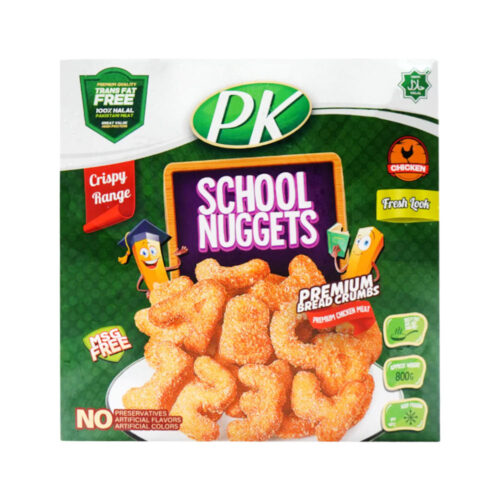 PK FOOD SCHOOL NUGGETS 800 GM