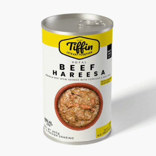 TIFFIN BEEF HAREESA READY TO EAT TIN 800 GM
