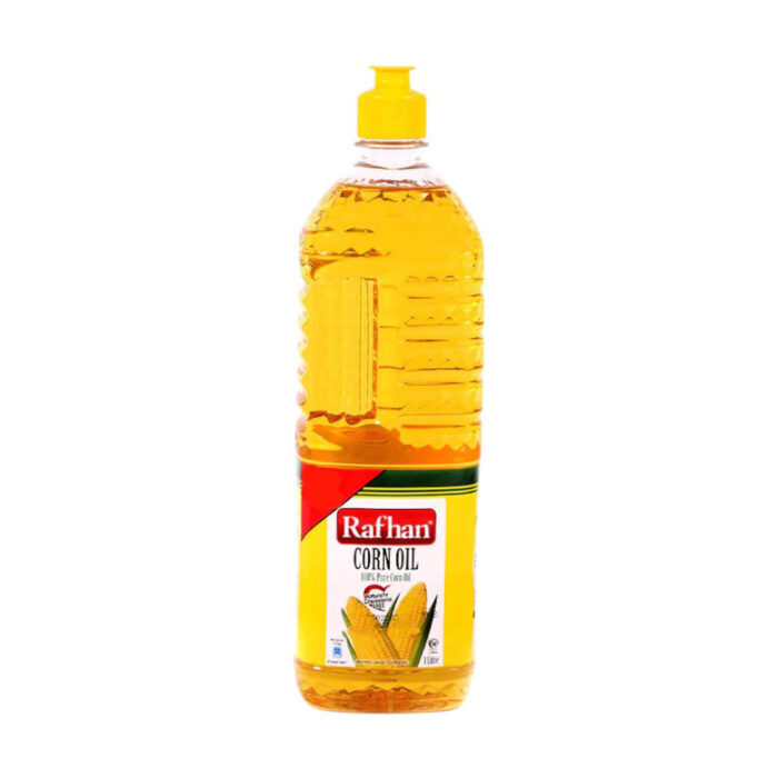 RAFHAN CORN OIL BOTTLE 1 LTR