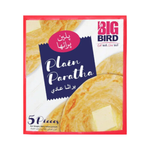 BIG BIRD PLAIN PARATHA 5 PCS 400GM
