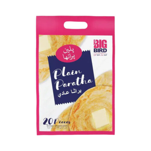 BIG BIRD PLAIN PARATHA 20 PCS 1600 GM