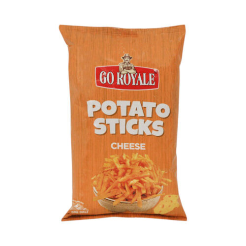 GO ROYALE POTATO STICKS CHEESE 120 GM