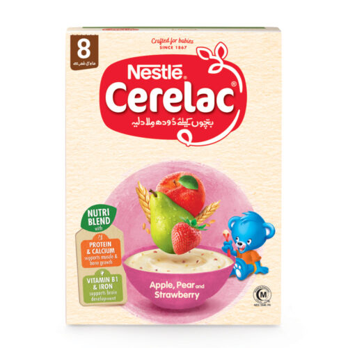 NESTLE CERELAC APPLE PEAR & STRAWBERRY 175GM