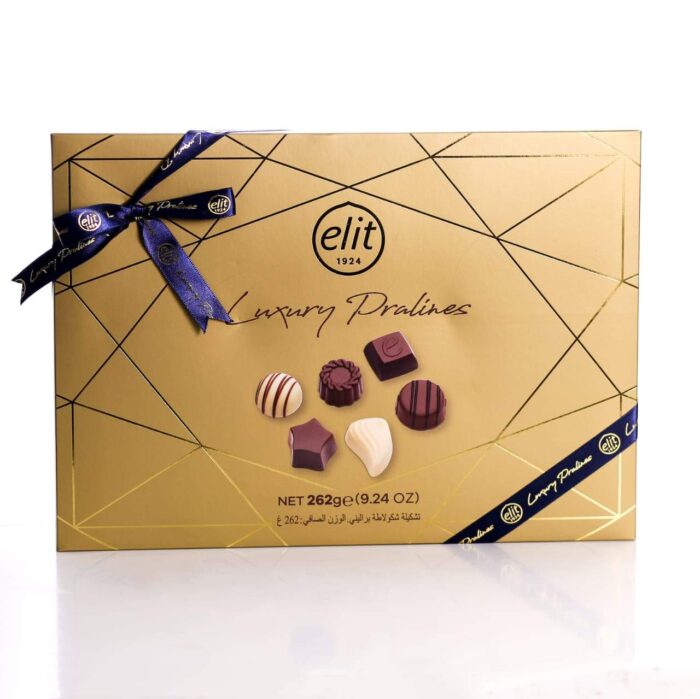 ELIT CHOCOLATE LUXURY PRALINES GOLD 262 GM