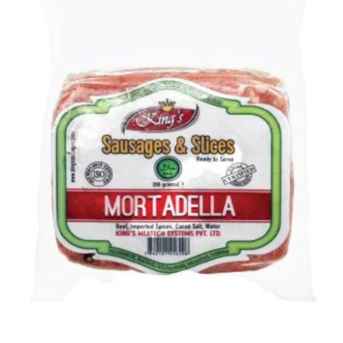 KINGS SAUSAGES MORTADELLA 200 GM