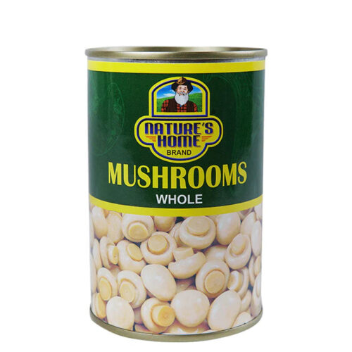 NATURES HOME MUSHROOMS CHOICE WHOLE TIN 380 GM
