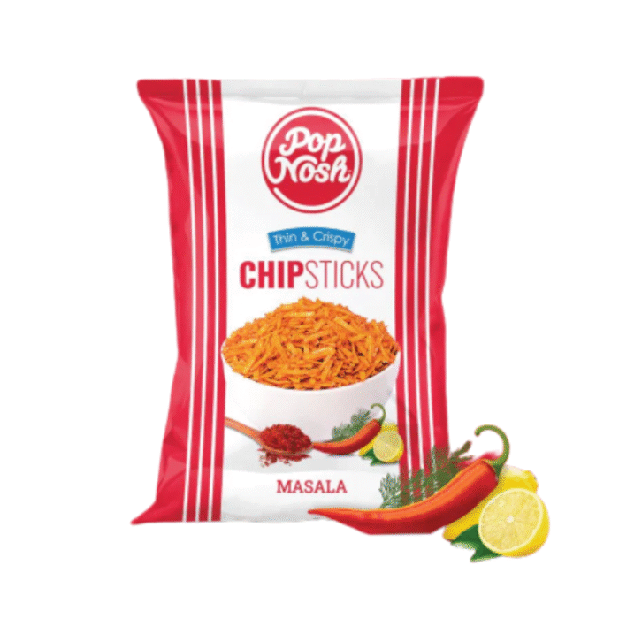 POPNOSH CHIP STICKS MASALA 23 GM