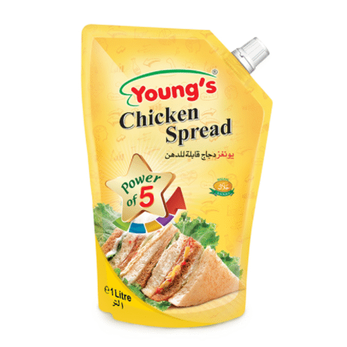 YOUNGS CHICKEN SPREAD POUCH 1 LTR
