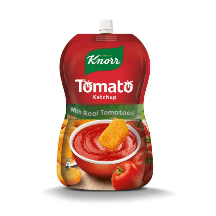 KNORR TOMATO KETCHUP POUCH 400 GM