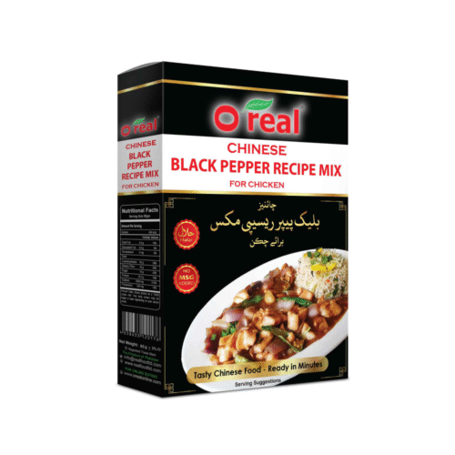 OREAL CHINESE BLACK PEPPER MIX FOR CHICKEN 80 GM