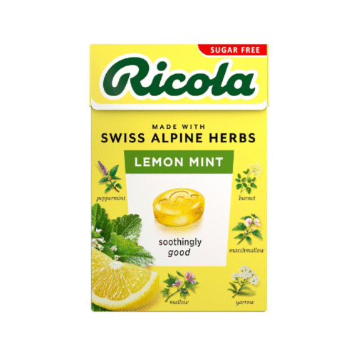 RICOLA CANDY LEMON MINT SUGAR FREE 45 GM