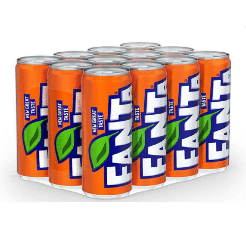 FANTA ORANGE LOCAL CAN 250 ML-CARTON