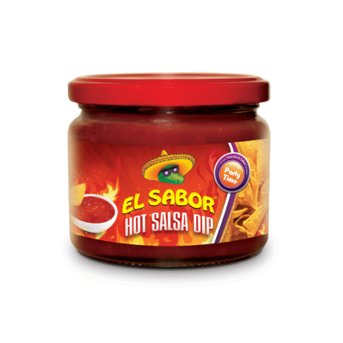 EL SABOR SAUCE HOT SALSA DIP 300 GM