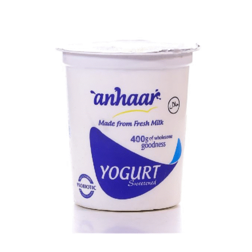 ANHAAR SWEETENED YOGURT 400 GM