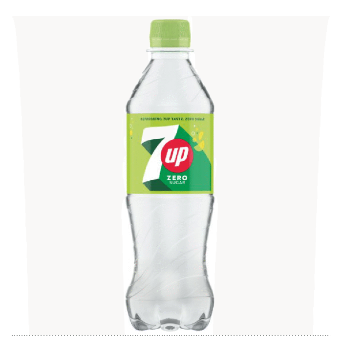 7UP BOTTLE FREE 500 ML