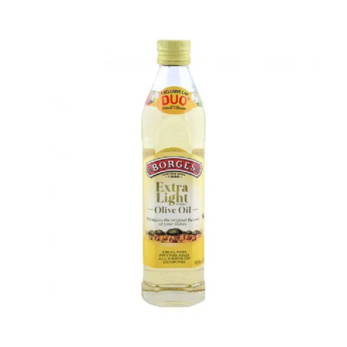 BORGES EXTRA LIGHT OLIVE OIL BOTTLE 500 ML