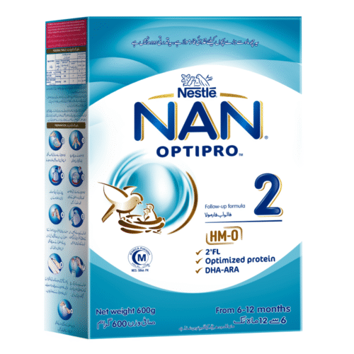 NESTLE MILK POWDER NAN 2 OPTIPRO 600 GM