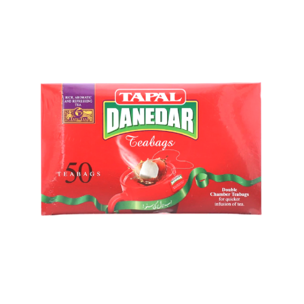 TAPAL DANEDAR REGULAR TEA BAG 50S 100 GM