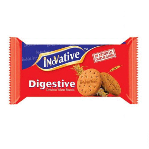 INOVATIVE DIGESTIVE WHEAT BISCUIT HALF ROLL 51 GM