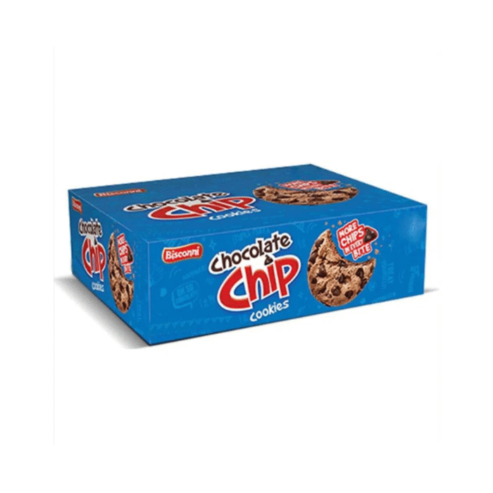 BISCONNI CHOCOLATE CHIP COOKIES 46.8G-BOX