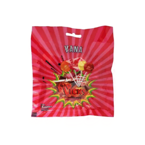 VANA POPLICKS LOLLIPOP POUCH 10PCS 130GM