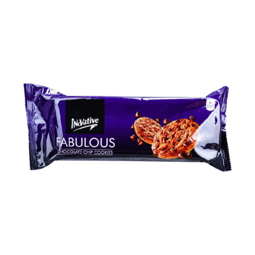 INNOVATIVE FABULOUS CHOCOLATE CHIP COOKIES BISCUIT 156GM