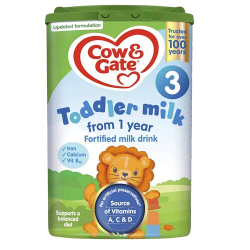 COW AND GATE MILK 3 TODDLER 1-2 YEARS 800 GM