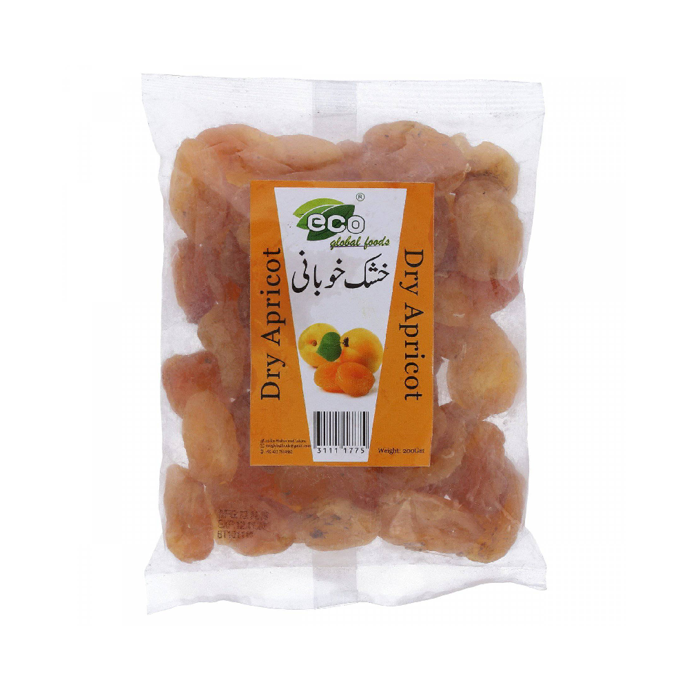 ECO DRY APRICOT 200GM
