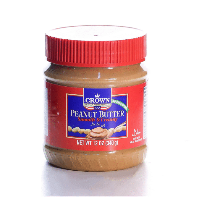 CROWN PEANUT BUTTER CHUNKY 340 GM