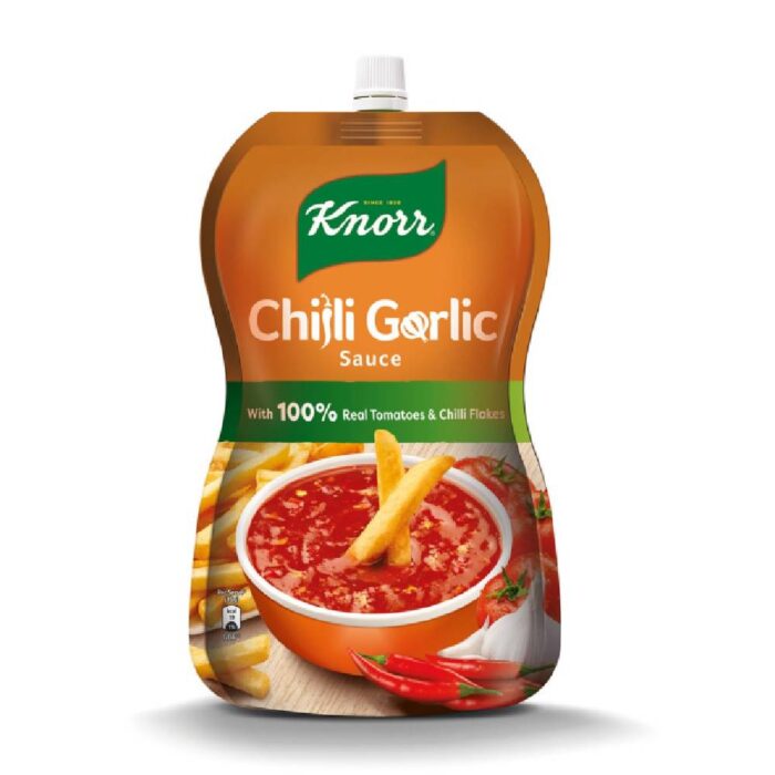 KNORR CHILLI GARLIC SAUCE POUCH 800 GM