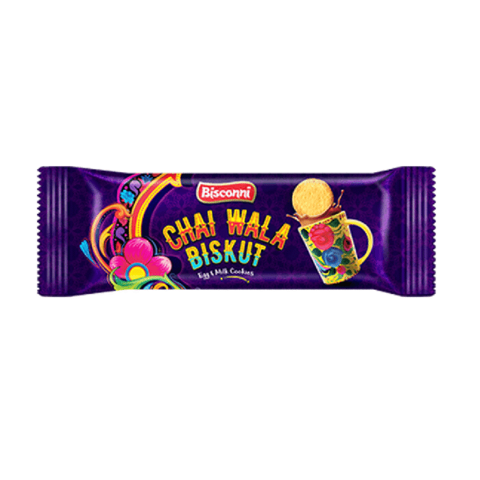 BISCONNI CHAI WALA BISKUT EGG & MILK COOKIES 39.6 GM