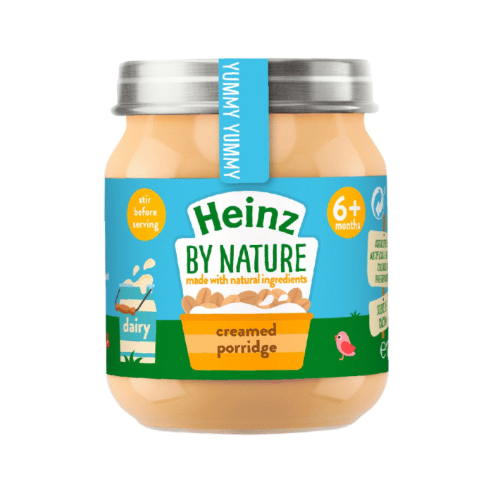 HEINZ BABY FOOD CREAMED PORRIDGE 120 GM BASIC