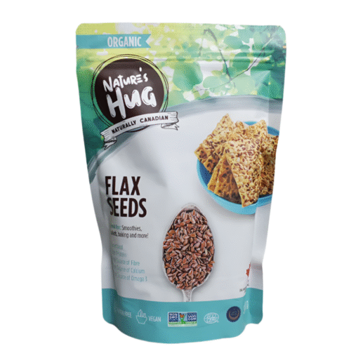 N HUG FLAX SEEDS BROWN ORGANIC 300 GM