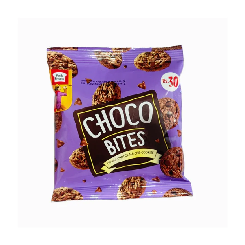 PEEK FREANS CHOCO BITES DOUBLE CHOCOLATE 34.9GM