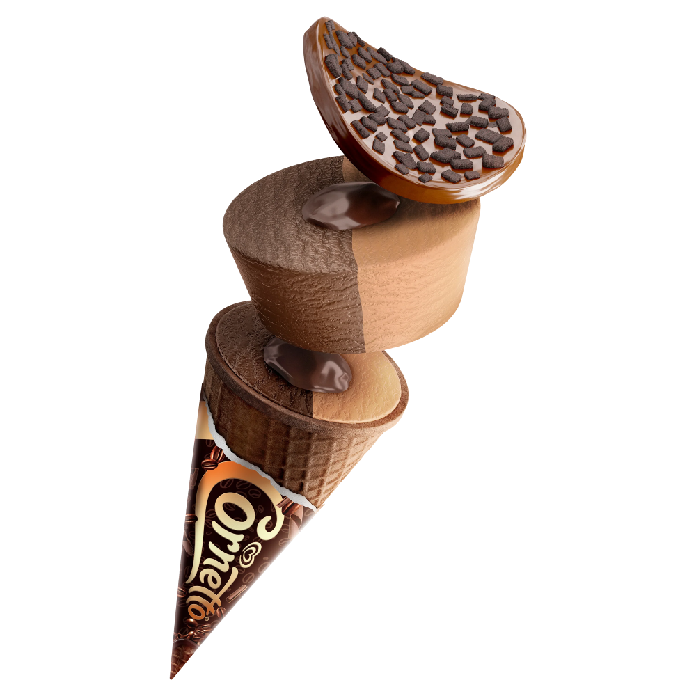 WALLS CORNETTO CHOCOLATE COFFE 105 ML