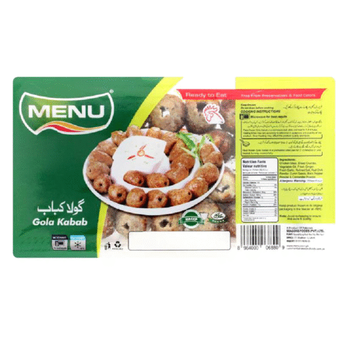 MENU GOLA KABAB 360 GM