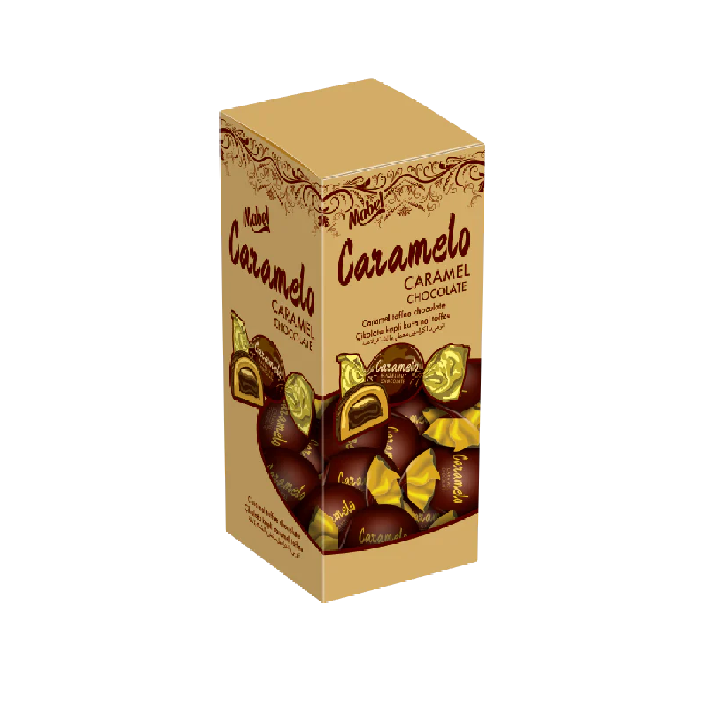 MABEL CARAMELO CARAMEL CHOCOLATE TOFFEE 40PCS 400GM