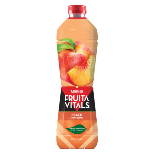 NESTLE JUICE FRUITA VITALS PEACH NECTAR BOTTLE 1 LTR