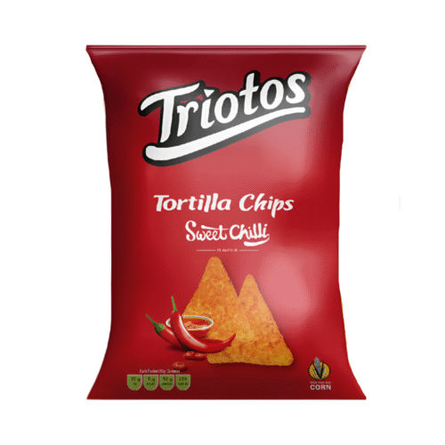 TRIOTOS TORTILLA CHIPS SWEET CHILLI 80 GM
